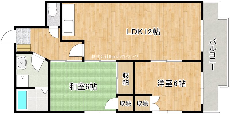 アメニティハイツ小川 間取り
