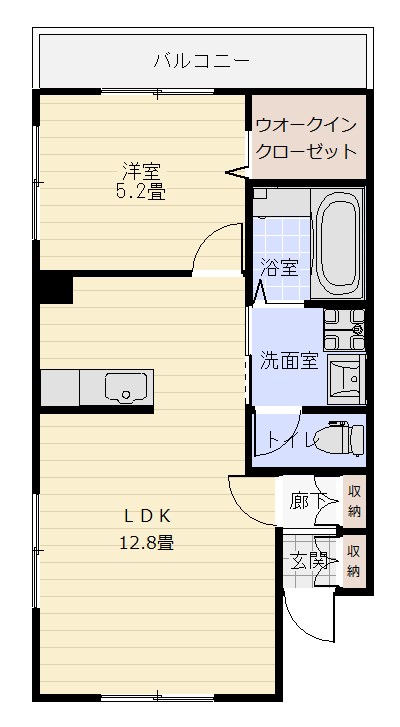 LiveStyle　V　A棟 間取り