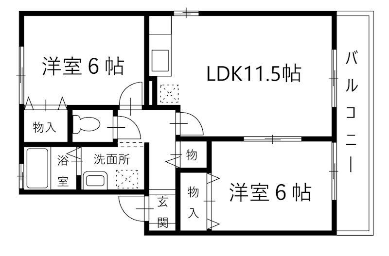 コスモセゾン 間取り
