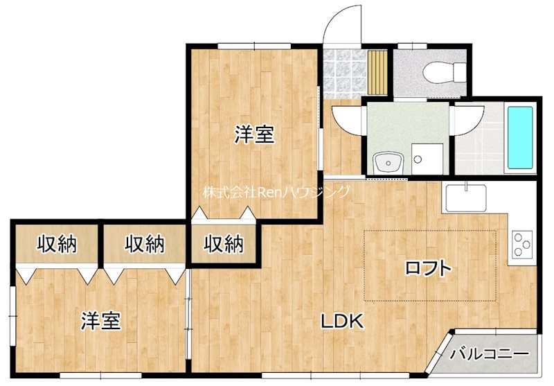 第2コーポモーリス 間取り