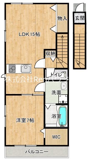 LiveStyle Ⅲ B棟 間取り